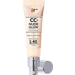 IT Cosmetics CC+ Nude Glow Lightweight Foundation + Glow Serum SPF40 Fair