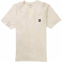 Burton Colfax Organic Short Sleeve T-shirt - Stout White