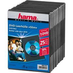 Hama Slim DVD Jewel Case 25 pack