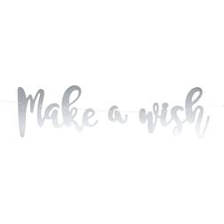 PartyDeco Make a wish banner