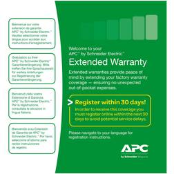 Schneider Electric Warranty Extenstion 3Y