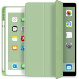 Tech-Protect tablet case Tech-protect Sc Pen case Apple iPad 10.2 2019/2020/2021 (7th, 8th and 9th generations) Cactus Green