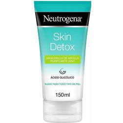 Neutrogena Rensende maske Skin Detox renser Fugtgivende Ler Glycolsyre Detox 150ml