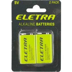 ELETRA 9V Alkaline 2-pack