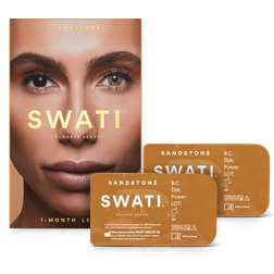 Swati 1-Month Lenses Sandstone 1-pack