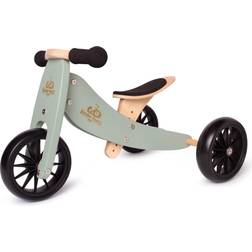 Kinderfeets 2-i-1 trehjulet cykel Tiny Tot, turkis