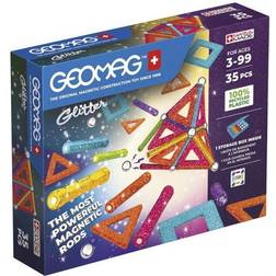 Geomag Glitter 35 dele Recycled Magneter 000535