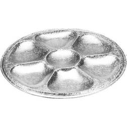 Plates Catering Plate 7 Compartments Silver 70-pack