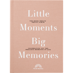 Cream PRINTWORKS Fotoalbum Little Moments Big Memories Rosa