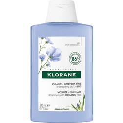 Klorane Volumising Shampoo with Organic Flax Fibre for Fine, Limp Hair 200ml