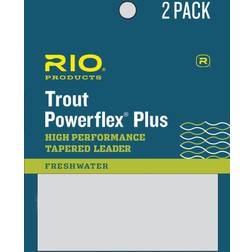 RIO Powerflex plus Forfang 9 Fod 2-pak 9FT 5x 0,15mm/2,7KG