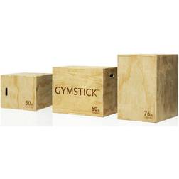 Gymstick Plyometriske Platforme Wooden 50x45x45 cm Wood