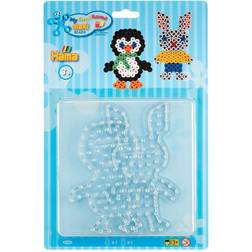Hama Beads Maxi stiftplader pingvin og kanin