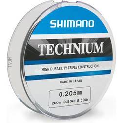 Shimano Technium line (Non strech) Black 0.305mm Brudstyrke 8.5 kg. 200 meter