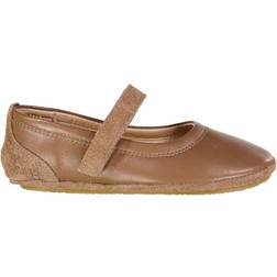 Wheat Nerea Ballerina Shoes - Cartouche Brown