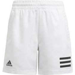 adidas Junior Club Tennis 3-Stripes Shorts - White/Black (GK8183)