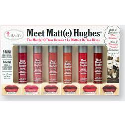 The Balm Lips Lipstick MeetMatteHughes Vol.12 Long-Lasting Liquid Lipsticks Romantic 1,2 ml Courteous 1,2 ml Respectful 1,2 ml Trustworthy 1,2 ml Inelligent 1,2 ml Adoring 1,2 ml 1 Stk