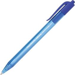 PaperMate InkJoy 100 RT, kuglepen, blåt blæk, M 1,0mm, 20-pak, sort