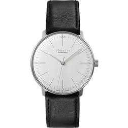 Junghans Max Bill Automatic Black Leather Black