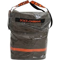 Dolce & Gabbana Large Fabric Shopping Tote Bag Grøn, Dame Grøn Onesize