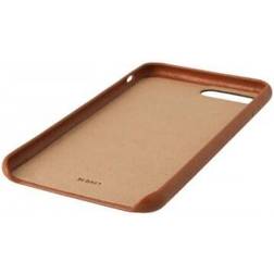 KMP Leather Case, Cover, Apple, 8 Plus, 14 cm (5.5) Brun