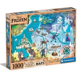 Clementoni Disney Story Maps Frozen 1000 Pieces