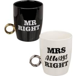 Out of the blue Mr Right & Mrs Always Right Kop & Krus