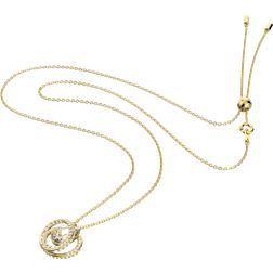 Swarovski Generation Pendant Nacklace - Gold/Transparent
