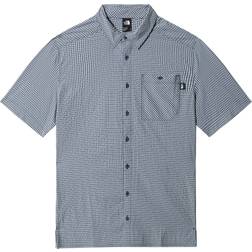 The North Face Hypress Short Sleeve Shirt - Monterey Blue Plaid