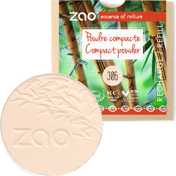 ZAO Økologisk Compact Powder, 306 Porcelain, Refill, 9 g