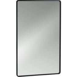 Zone Denmark Rim 70x44 cm sort Vægspejl