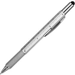 MikaMax 6-in-1 Multitool Pen Silver