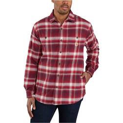 Carhartt Hamilton Fleece Lined Shirt - Oxblood