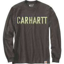 Carhartt 104891 Workwear Logo T-shirt med Lange Ærmer