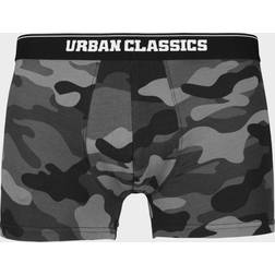 Urban Classics Camouflage Boxer Shorts 2-Pak (Woodland, 2XL)