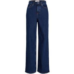 Jack & Jones Jxtokyo Hw Cr6001 Wide Fit Jeans - Blue/Dark Blue Denim