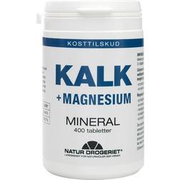 Natur Drogeriet Kalk + Magnesium 400 stk