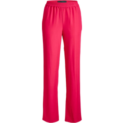 Jack & Jones Poppy Regular Trousers - Pink/Rose Red