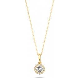 Spirit Icons Romance Necklace - Gold/Transparent