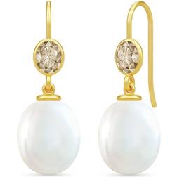 Julie Sandlau Callas Earrings Pearl