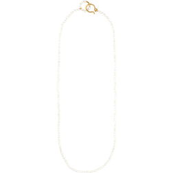 Jane Kønig Row Pearl halskæde 42,5cm