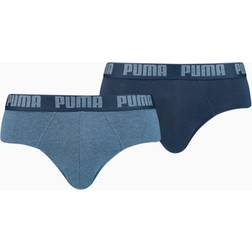 Puma Basic Men's Briefs Pack, Denim