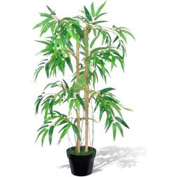 vidaXL kunstig bambusplante"Twiggy" med potte 90 cm Kunstig plante