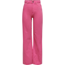 Only Extra High Waist Trousers - Rosa/Gin Fizz