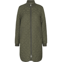 Ilse Jacobsen Padded Quilt Coat - Army
