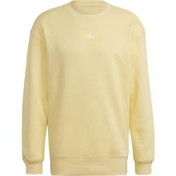adidas Essentials Feelvivid Cotton Fleece Drop Shoulder Sweatshirt