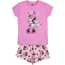 Minnie Mouse Summer Pajamas - Pink