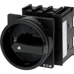 Eaton P1-25/EA/SVB-SW/HI11, Toggle switch, 3P, Sort, IP65, 65 mm, 65 mm