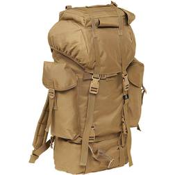 Brandit Nylon Backpack, brown-beige, brown-beige, Size One Size
