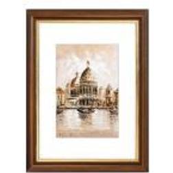 Hama Venedig, Træ, Brun, Enkelt billedramme, Glans, Væg, 13 x 18 cm Ramme